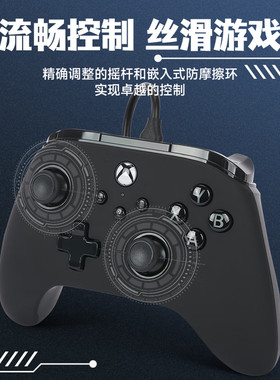 PowerA微软官方授权 XBOX游戏手柄 经典国风 PC电脑steam平台 xbox serie黑神话悟空 怪物猎人 荒野 双影奇境