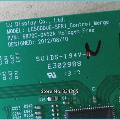 极速new T ChON LC500DUE SFR1 6870C 0452A good worki