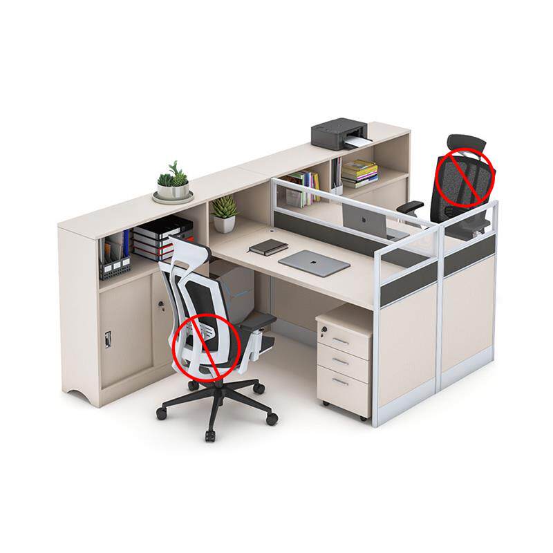 新品办公家俱职员l办公桌椅单人财务办公台屏风员工位3人位电脑桌