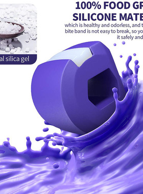 极速Jaw Exercise Loine Ball Food-grade Silica Gel  Muscle