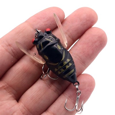极速1pcs Bionic Cicada Hard Bait Fishing LMure 5cm/6g Simula