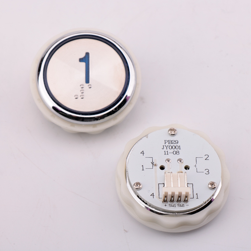 极速电梯配件适用西继外呼OTIS申龙按钮PB29按钮 JY0001按键.PB-2