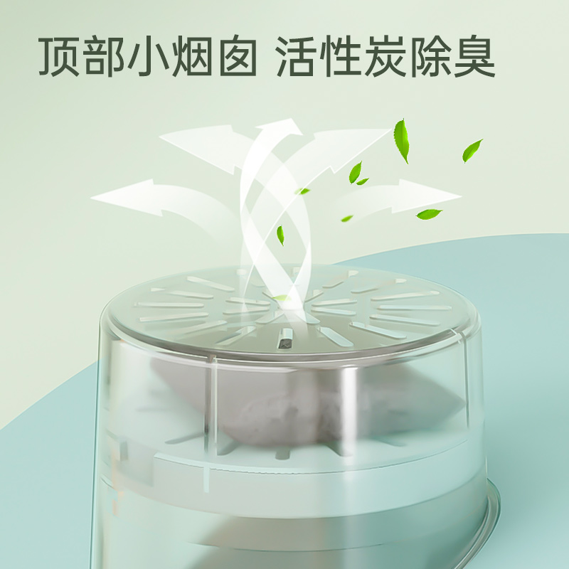 极速猫砂盆全封闭超大号猫厕所防臭隔臭猫砂盆R子抽屉式防外溅猫