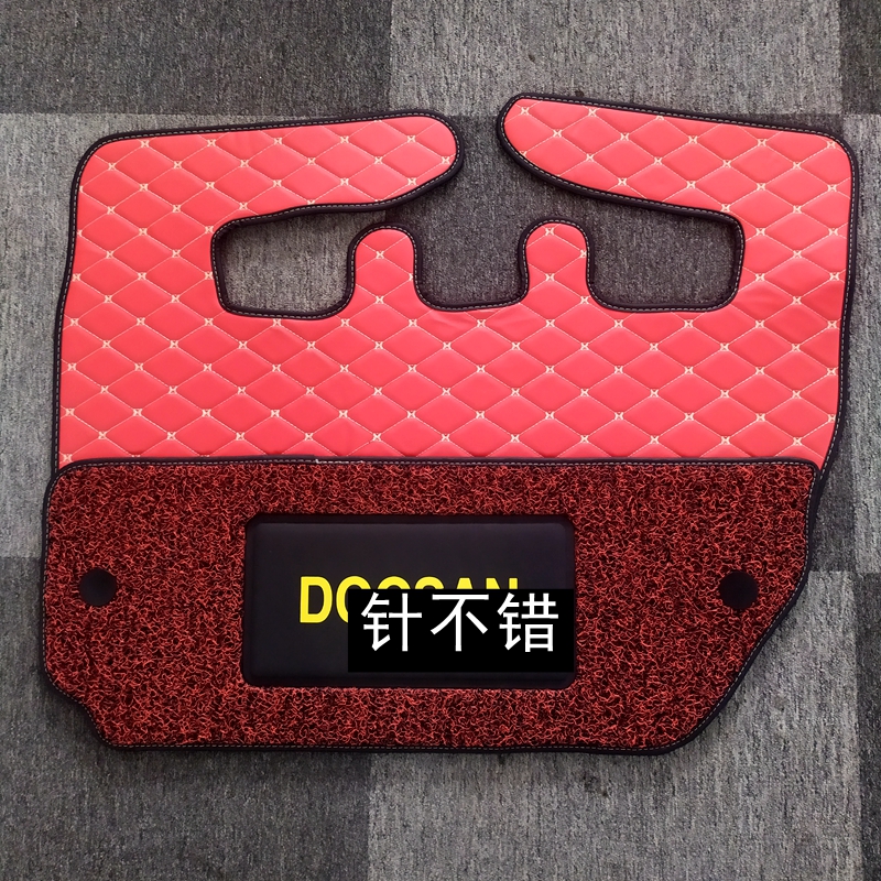 极速适用斗山DX215 230 260 220 300J一9C大宇DH80G挖机内饰脚垫