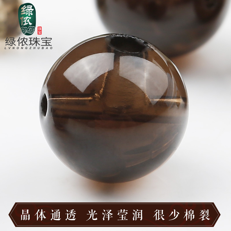 极速天然白水晶茶水晶佛头三通佛塔饰品diyN手链佛珠手串配件菩提