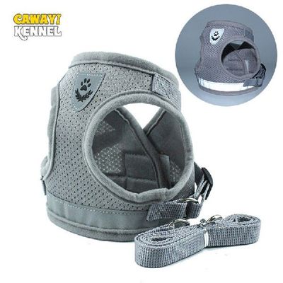 极速CAWAYI KENNEL High Quality Pet Harness + Leash SetZ Trai