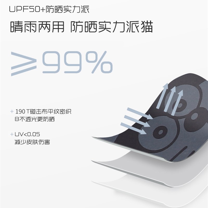 叮当猫雨伞c黑色女中学生蓝胖子摺叠多来a梦伞自动伞多啦爱梦雨具