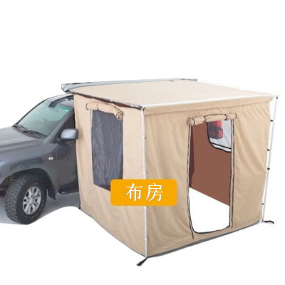 极速新品汽车边遮阳蓬车载车边网纱房布G房子H车顶帐篷侧边棚 车