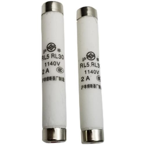 极速沪丰陶瓷保险丝管螺旋式RL30 RL5 1140V熔芯1AQ2A10A16A20A熔
