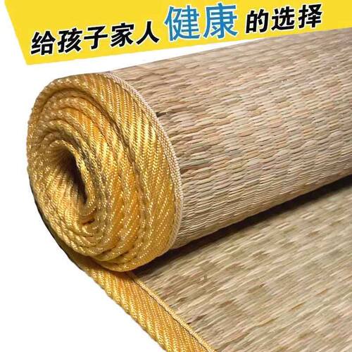 纯天然草席1.8双人床1.5米1.2m老式蔺草学生单人宿舍席子0.8m凉席
