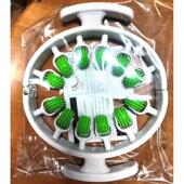 环形夹腿滚轮按摩器小腿肌肉按摩器滚动大腿腹部颈椎滚轮轴按摩器