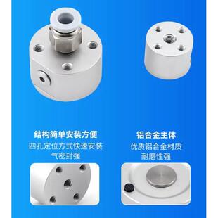 伯努利非接触式 60工业气动吸嘴 无痕真空吸盘发生器SNT