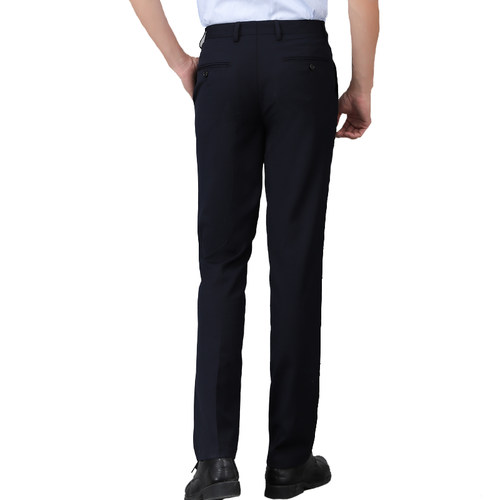 男士行服西裤工作服藏人字纹裤子职业商务休闲工作裤