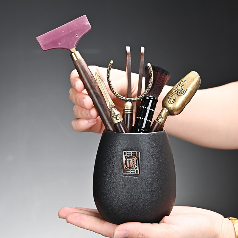 茶道六君子套装功夫茶具配件用品大全收纳茶杯垫茶宠工具茶桌摆件,餐饮具,茶道/零配,淘宝优惠券,粉丝福利购,淘宝优惠卷