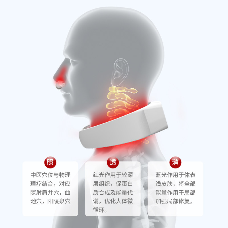 益健堂劲部红蓝光治疗仪缓解疼痛