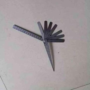 轨缝尺 铁路轨缝尺 多种组合塞尺 扇形组合塞尺 9片组合式