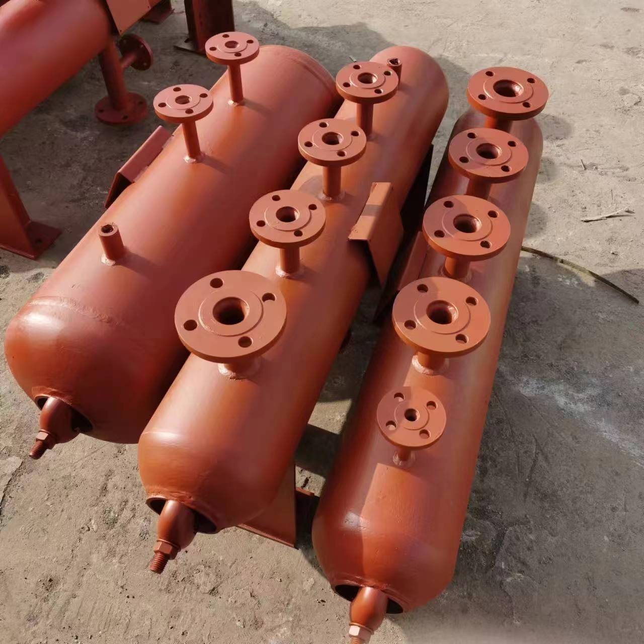 蒸汽分气缸锅炉蒸汽发生器配套分汽缸分气包分集水器压力容器