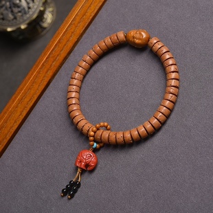 手工药片桃核手串直切隔片核片文玩野生文玩手链生日礼物男女