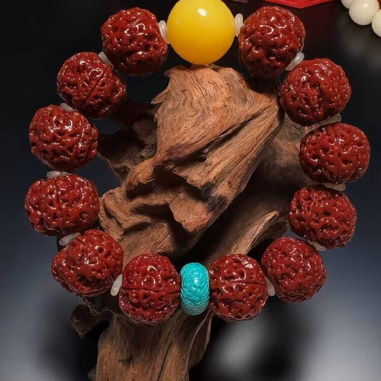 大金刚菩提子手串原籽男单圈佛珠