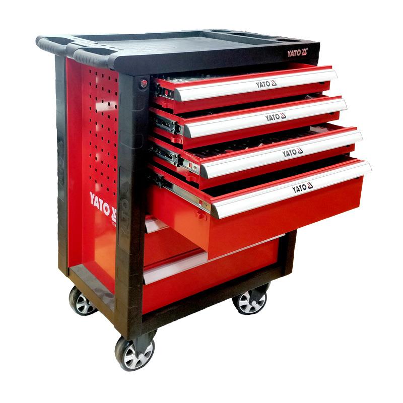 易尔拓汽修保养钣金工具车组套全套通用工具综合套装YT-55263