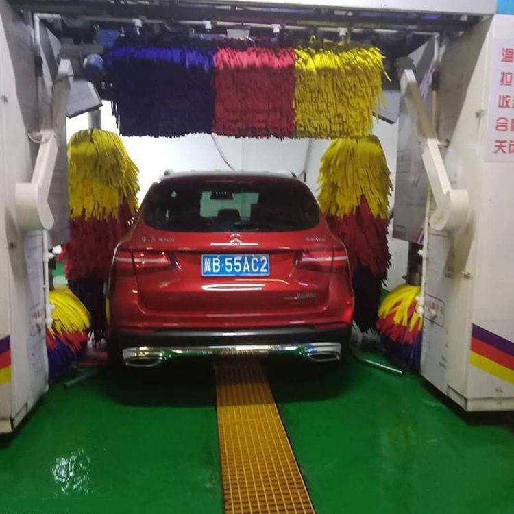 全自动电脑洗车机 无人值守智能洗车 龙门往复式加油站洗车房设备