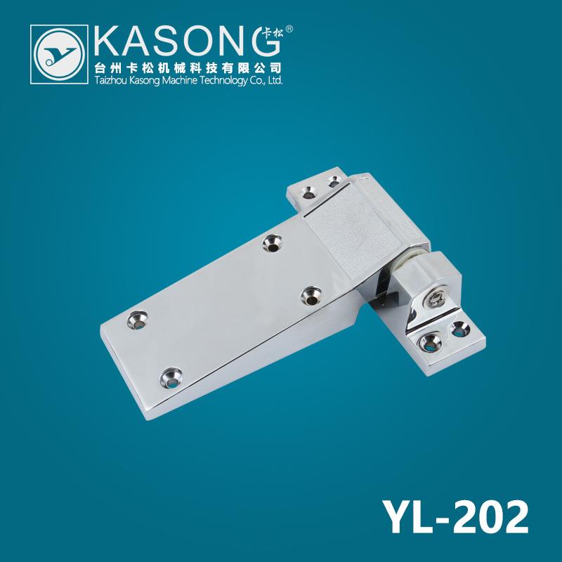 卡松冷库配件YL-202冷冻库门铰链锌合金合页平门铰链回归铰链