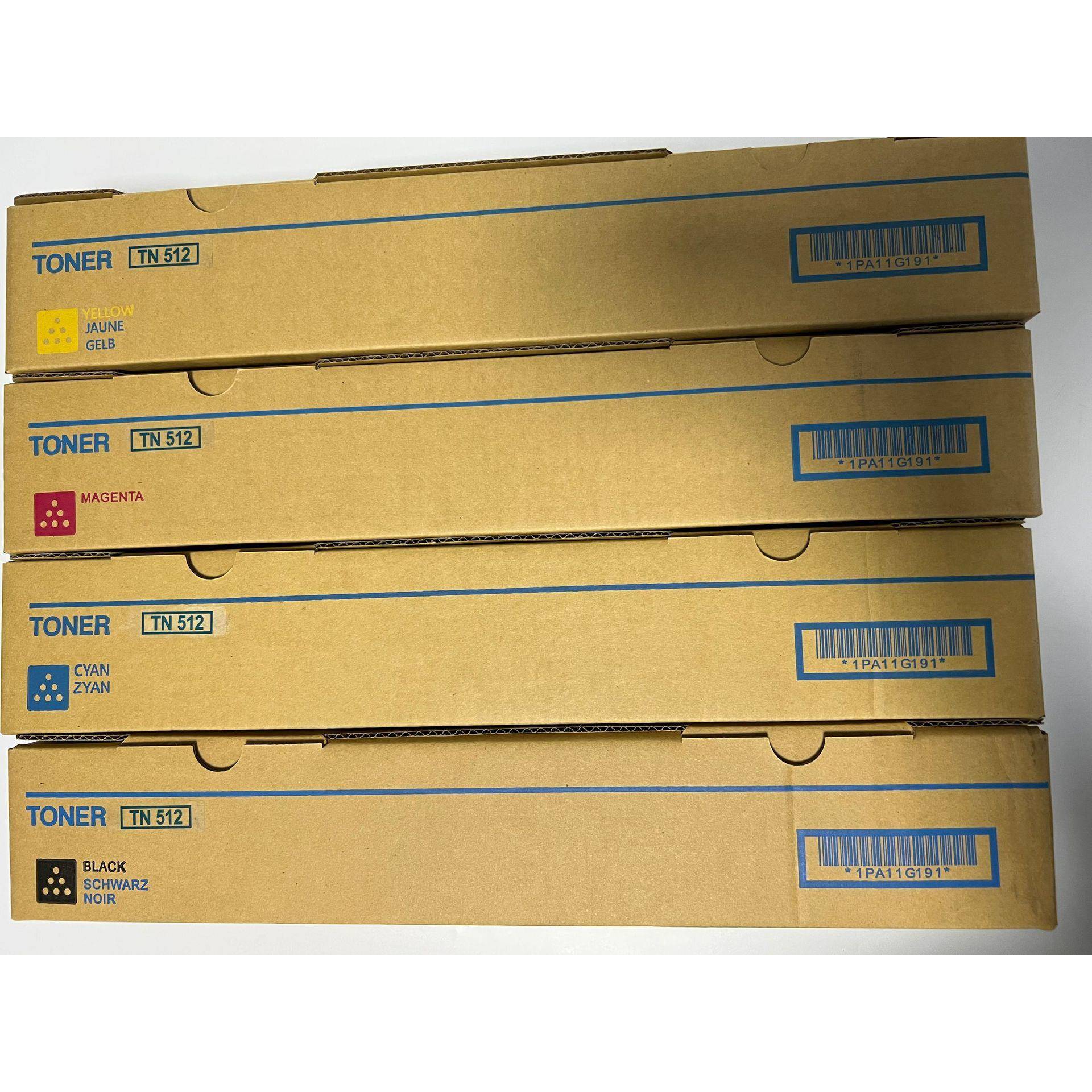 适用于柯美TN512粉盒454 554 C454e C554e C308 C368 558碳粉