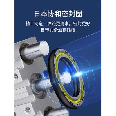 MGPM小型气动三杆三轴带导杆气缸大全TCM12/16/20/25/32/40/50/63