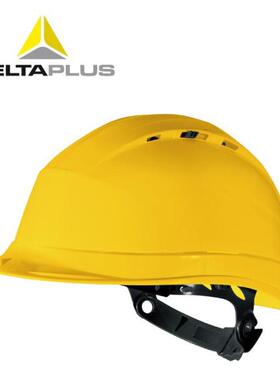 代尔塔夏季工地建筑领导施工防砸劳保透气空防冲击轻型防护安全帽