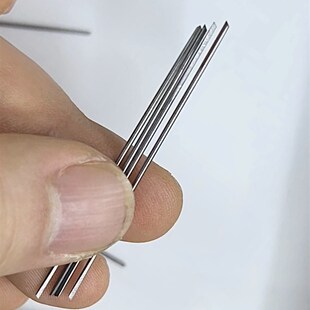 珍珠打孔针打孔机针钨钢钻头双头三角针钨钢打孔针锋利两头尖耐磨