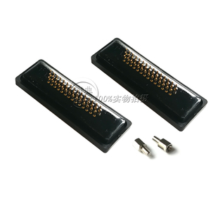 HDP44公座防水VGA实芯车针三排直插D-SUB光孔付螺丝防水等级IP67