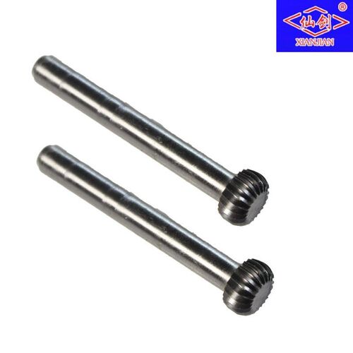 新品新品a6mm柄圆弧盘形T型单纹x硬质合金旋转锉钨钢铣刀金属合金