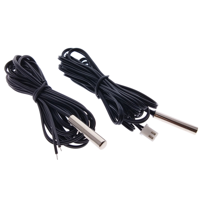 NTC热敏电阻温度传感器5K10K15K20K50K100K B3950 感温探头5*25mm