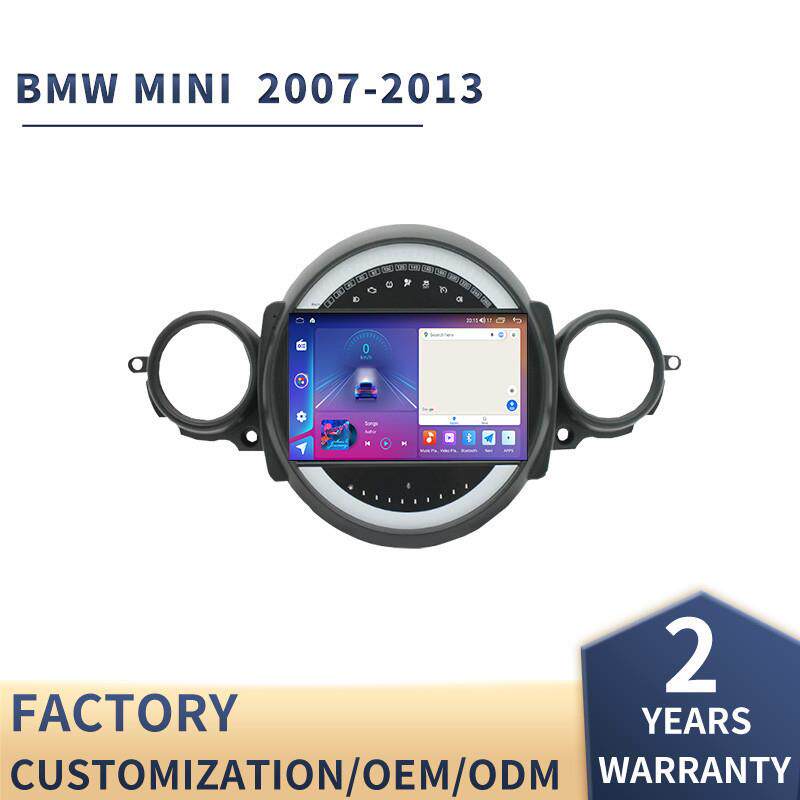 适用于宝马MINI安卓大屏导航仪BMW车载智能多媒体显示屏一体机