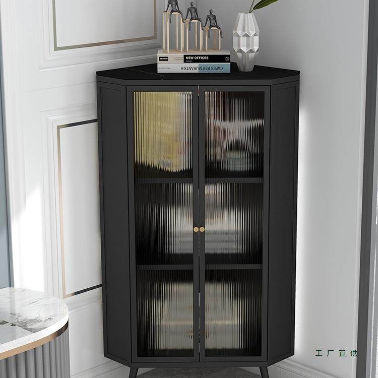 转角柜客厅墙角柜三角储物柜餐边柜高端岩板柜轻奢酒柜靠墙收纳柜,特色手工艺,其他特色工艺品,淘宝优惠券,粉丝福利购,淘宝优惠卷