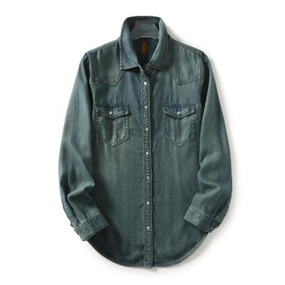 HuangxiaoqiCowboy牛仔衬衫