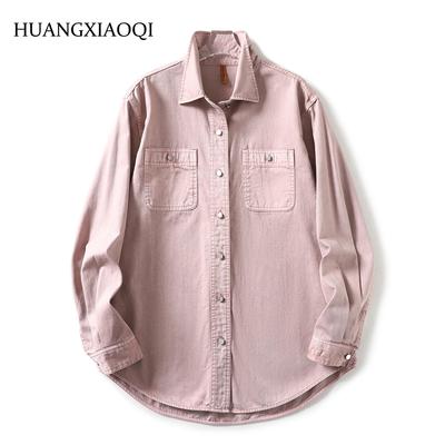 HuangxiaoqiCowboy新款牛仔衬衫