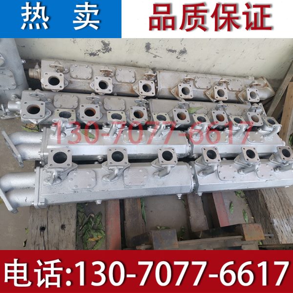 潍柴6160A水套排气管老式 6170排气管船用柴油机发动机配件