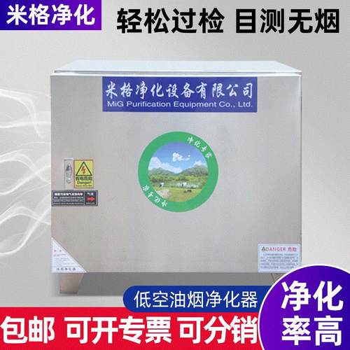 低空油烟净化器 商用饭店酒店厨房餐饮烧烤油烟净化器 厨房净化器