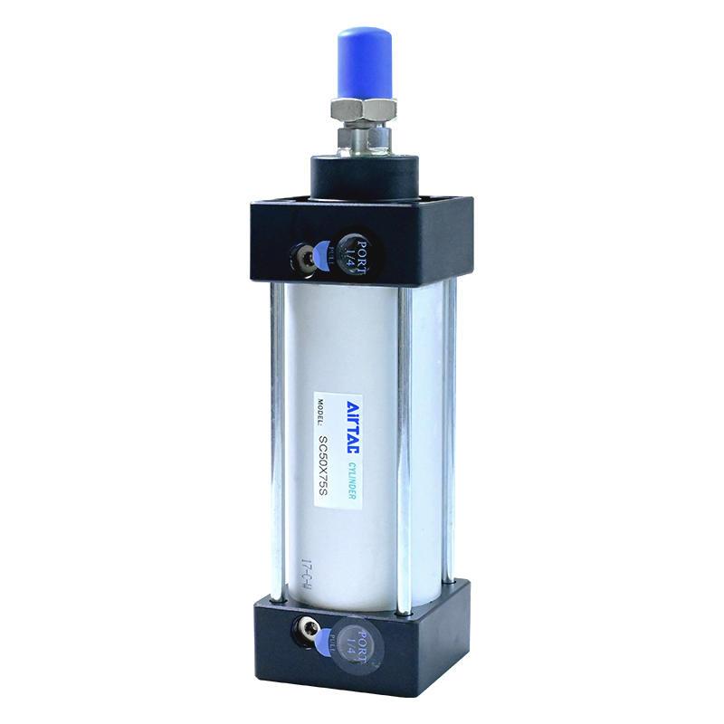 极速SC标准气缸32/40/50/63/80/1y00X25X50X75X100X125X200X350S