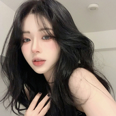 极速黑色假发女长发新工艺中分长卷发大I波浪仿真发全真人发自然