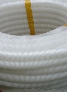 极速白色波纹管PP聚丙烯AD21.2/13/15.8/18.5L/42.5/54.5穿电PVC