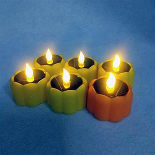 极速太阳能表白电子环保蜡烛中秋节长明灯重N阳清明烛火防水墓地