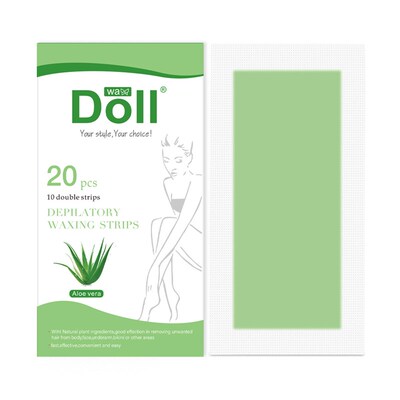极速20Pcs Professionalr Hair Removal Wax Strips For Summer D
