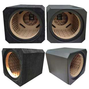 极速汽车家用6.5寸8寸10寸12寸C15寸密闭迷宫出气蜂窝箱重低音炮