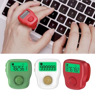 极速Rechargeable Silent Finger Counter 6 ChannelSs Digital T