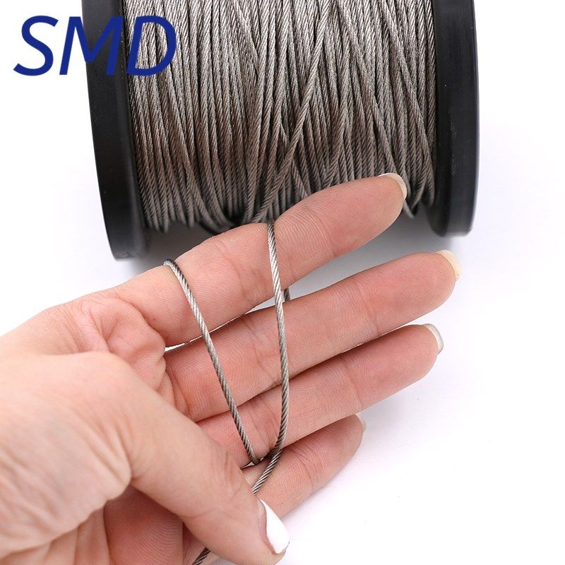 极速钢丝绳 304不锈钢阳台晾衣绳细公司G超软钢丝绳1.5mm2mm钢丝,家装主材,钢丝绳,淘宝优惠券,粉丝福利购,淘宝优惠卷