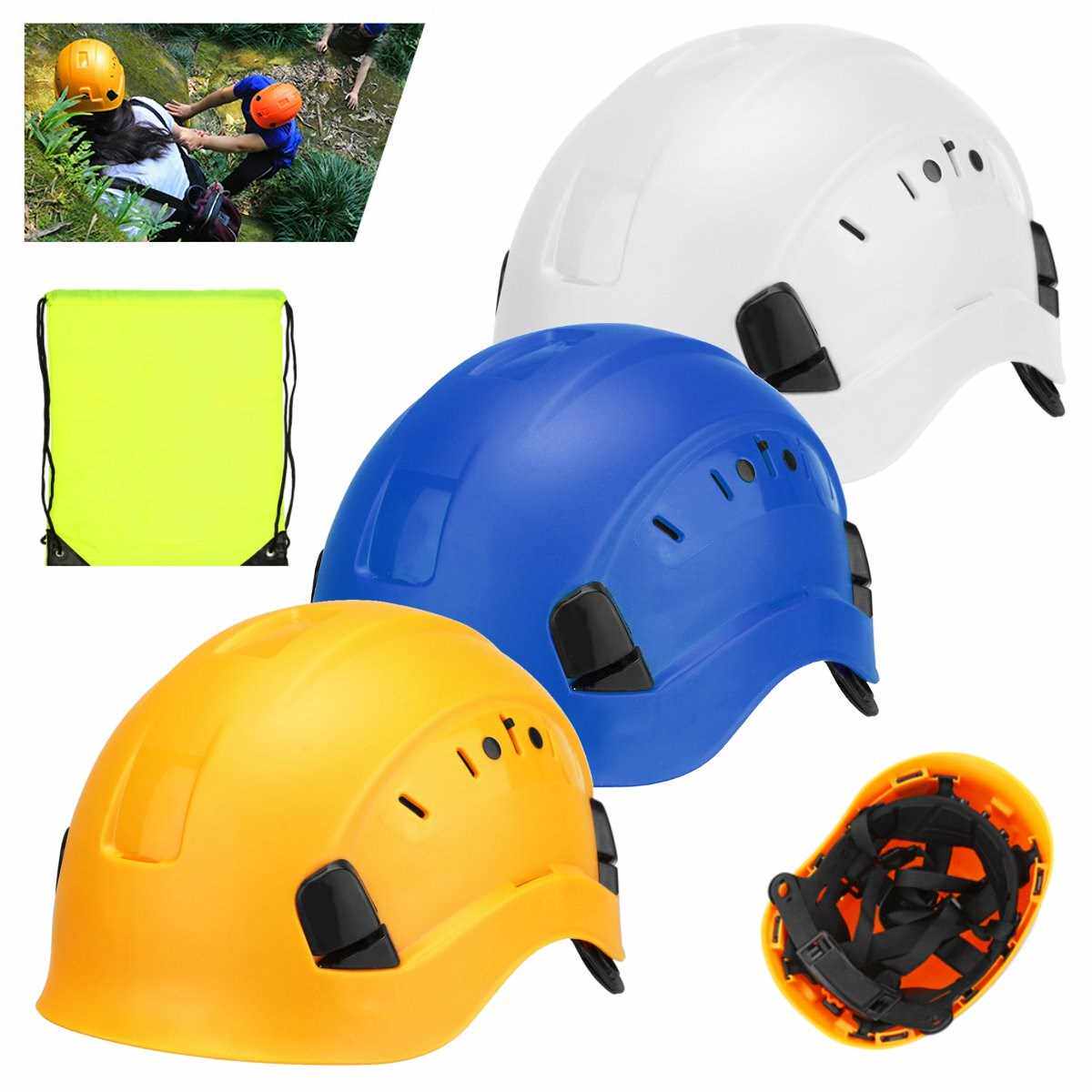 极速ABS Safety Helmet Constrxuction Climbing Steeplejack Wor
