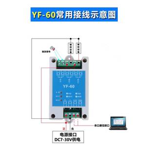 极速RS485 RTU协议电脑PL 232串口控制通讯双路继电器模块ModbusQ