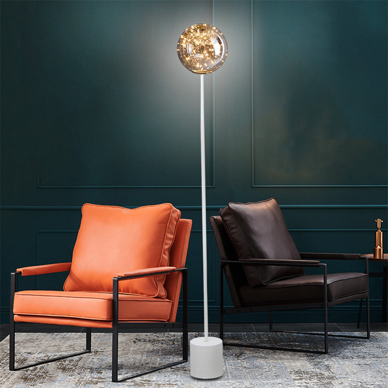 极速极简轻奢立式落地灯客u厅网红沙发边玻璃美式卧室床头创意书,家装灯饰光源,装饰落地灯,淘宝优惠券,粉丝福利购,淘宝优惠卷
